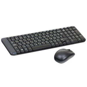 Комплект Logitech Wireless Desktop MK220 (920-003169) Black лучшая модель в Чернигове