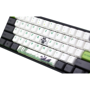 хороша модель Kecap Varmilo Panda Paw ABS прогумований 1 шт сірий (SL002-01)