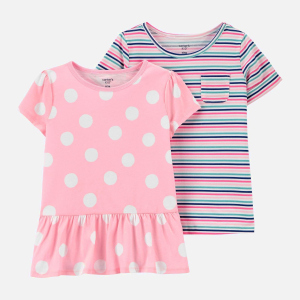 Футболка Carters 3L556410 122 см 2 шт 998 ASST Assorted-ST (194135078741) лучшая модель в Чернигове