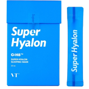 Набір нічних масок для обличчя VT Cosmetics Super Hyalon Sleeping Mask Інтенсивно зволожуючих 4 мл х 20 шт (8809559629364) краща модель в Чернігові