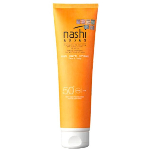 Сонцезахисний крем для обличчя та тіла Nashi Argan Sun Cream 50 SPF 150 мл (8025026270208) ТОП в Чернігові