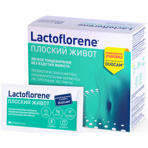 Біологічно активна добавка Lactoflorene Плоский живіт 20 пакетиків (8004995458770) ТОП в Чернігові