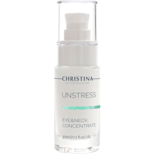 Концентрат для шкіри навколо очей та шиї Christina Unstress Eye&Neck Concentrate 30 мл (7290100367575) ТОП в Чернігові