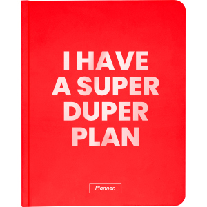 купить Планер Orner I have a super duper plan Red (orner-1483) (2601000016749)