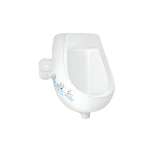 Писсуар подвесной детский Qtap Baby 420х300х465 White с рисунком QT2388U460EWD в Чернигове