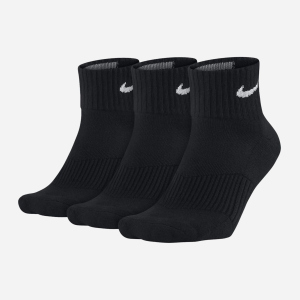 Шкарпетки Nike Perf Cush Qt 3Pr SX4703-001 S (34-38) 3 пари Чорні (884726565032) краща модель в Чернігові