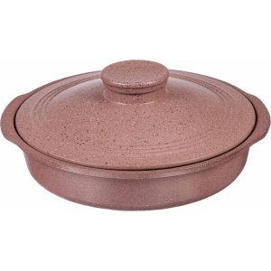 Сковородка с ручками и крышкой GF Champion Stone Granit Series 280 мм (SGS00006) в Чернигове