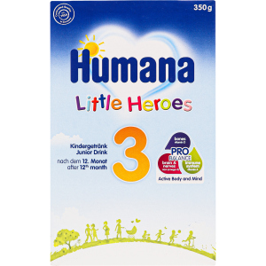 Молочная сухая смесь Humana Little Heroes 3 350 г (4031244705167) лучшая модель в Чернигове