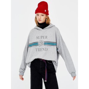 Худи Pull & Bear XAZ176391DIPC M Серое (DD8000003697339) в Чернигове