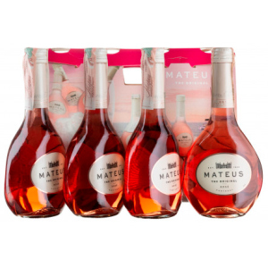 Вино Mateus Rose Multi-Pack рожеве напівсухе 0.25 л 4 шт 11% (5601012011425) краща модель в Чернігові