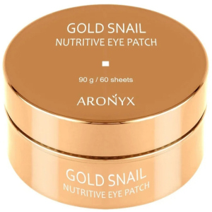 Гидрогелевые патчи для глаз Medi Flower Aronyx Gold Snail Nutritive Eye Patch с муцином улитки и золотом 60 шт (8809460461015) в Чернигове