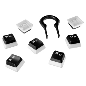 Набір ковпачків для механічних клавіатур HyperX Pudding Keycaps (HKCPXA-BK-RU/G) краща модель в Чернігові