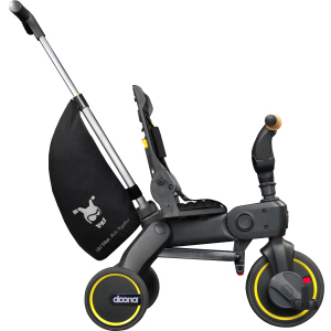 Складаний триколісний велосипед Doona Liki Trike S5 Nitro Black (SP550-99-033-015) в Чернігові