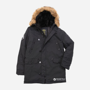 Парка Alpha Industries Altitude 4XL Black лучшая модель в Чернигове