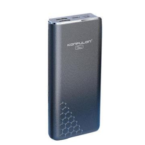 Зовнішній акумулятор (Power Bank) Konfulon A7 20000 mAh (Чорний) в Чернігові