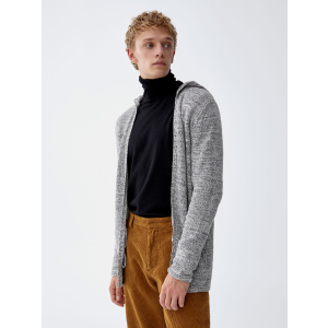 Кардиган Pull & Bear XAZ217377APSX M Белый/Черный (DD8000004572857) лучшая модель в Чернигове