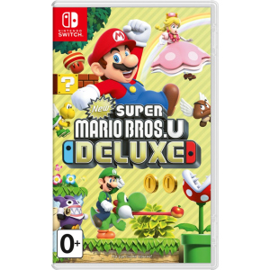 Гра New Super Mario Bros. U Deluxe для Nintendo Switch (Картридж, English version) (45496423810) краща модель в Чернігові