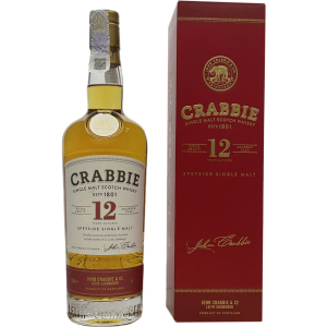 хорошая модель Виски Crabbie Halewood Speyside Single Malt односолодовое 12 лет выдержки 0.7 л 40% (5011166064213)