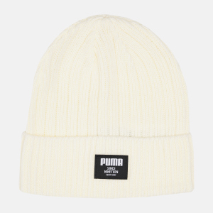 Шапка Puma Ribbed Classic Beanie 2283108 Слонова кістка (4064533034150) в Чернігові