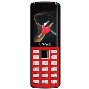 Мобільний телефон Sigma mobile X-style 24 ONYX Red краща модель в Чернігові