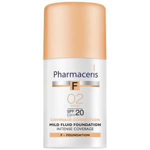 Ніжний тональний флюїд Pharmaceris F SPF20 Пісок, що інтенсивно маскує 30 мл (5900717153110) рейтинг