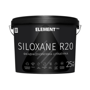 Фасадна штукатурка ELEMENT PRO SILOXANE R20 25 кг Прозора в Чернігові