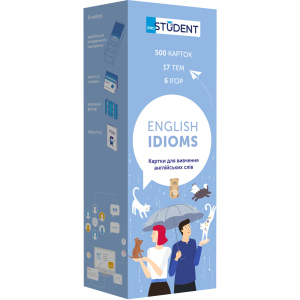 Карточки для изучения английского English Student English Idioms (9786177702312) лучшая модель в Чернигове