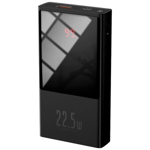 Портативный аккумулятор Baseus Super Mini Digital Display 20000mAh 22.5W (QC3.0 PD3.0) (PPMN-B01) Black лучшая модель в Чернигове