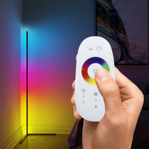 Кутовий світильник з підсвічуванням торшер Lesko YL6002 RGB+Пульт дистанційного керування підлоговий (F_7967-29272) ТОП в Чернігові