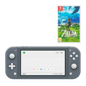 Набір Консоль Nintendo Switch Lite 32GB Grey Новий + Гра The Legend of Zelda Breath of The Wild Nintendo Switch Російська Озвучка Новий в Чернігові