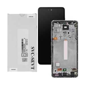 Дисплей Samsung A525 Galaxy A52 2021, GH82-25524D, з тачскрином, рамкою, Service Pack Original, White в Чернігові