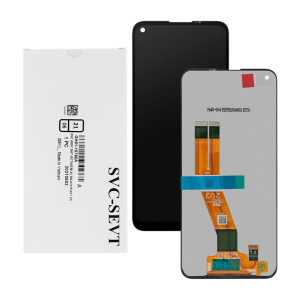 Дисплей Samsung A115 Galaxy A11 2019, GH81-18760A, з тачскрином, Service Pack Original, Black надійний