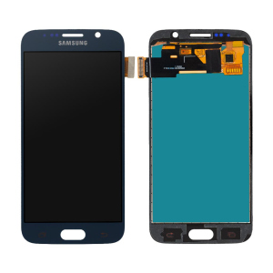 Дисплей Samsung G920 Galaxy S6, з тачскрином, INCELL, Blue, High Copy в Чернігові