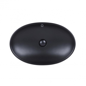 Раковина-чаша Qtap Dove Matt black с донным клапаном QT063077MBMB2MB SD00046249 в Чернигове