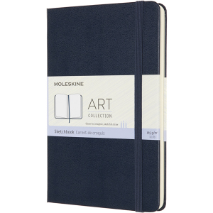 Скетчбук Moleskine Art 11.5 х 18 см 104 страницы без линовки Сапфир (8053853603104) в Чернигове