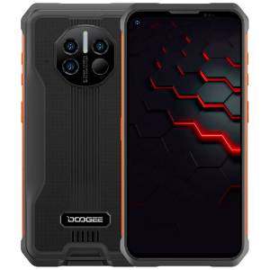 Мобильный телефон Doogee V10 (8+128Gb, АКБ 8500 мАч, 5G) Orange надежный