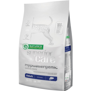 Сухий корм для собак Nature's Protection Superior Care Hypoallergenic Grain Free Adult All Breeds 1.5 кг (NPSC45796) (4771317457967) краща модель в Чернігові