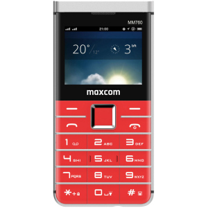 хорошая модель Мобильный телефон Maxcom MM760 Red