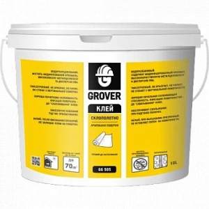 Клей для склополотна Grover GG 505 10л в Чернігові