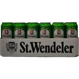 Упаковка пива St.Wendeler Lager светлое фильтрованное 5.3% 0.5 л.х 24 шт (4002631024161G) в Чернигове