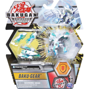 Ігровий набір Spin Master Bakugan Armored Alliance Бойовий Ультра бакуган зі зброєю Пегатрікс (SM64443-2) (778988297858) краща модель в Чернігові