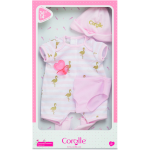Набор одежды для пупса Corolle Фламинго для кукол 36 см (9000140550) лучшая модель в Чернигове