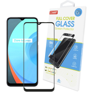 Захисне скло Global Full Glue для Realme C11 Black ТОП в Чернігові