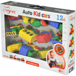 Набор авто Tigres Kid cars 12 шт (39243) ТОП в Чернигове