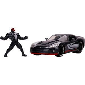 Машина металлическая Jada Марвел Человека-Паук Dodge Viper SRT10 (2008) + фигурка Венома 1:24 (253225015) (4006333070457) лучшая модель в Чернигове