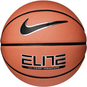 Мяч баскетбольный Nike Elite all-court size 7 Amber/black/metallic silver/black (N.KI.35.855.07) в Чернигове