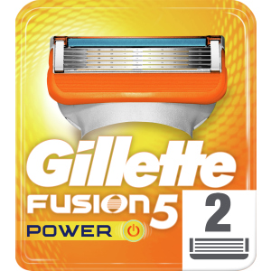 Сменные картриджи для бритья (лезвия) мужские Gillette Fusion5 Power 2 шт (7702018877560) лучшая модель в Чернигове