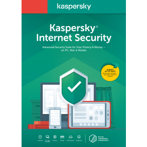 Kaspersky Internet Security Multi-Device 2020, початкове встановлення на 1 рік для 1 ПК (ел. ключ у конверті)