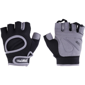 Перчатки LiveUP Men Fitness Gloves S Черный/Серый (LSU1580M-BGS) в Чернигове