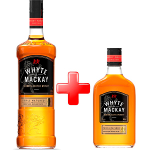 Віскі Whyte&amp;Mackay 1 л 40% + Віскі Whyte&amp;Mackay 0.35 л 40% (5010196348263) краща модель в Чернігові